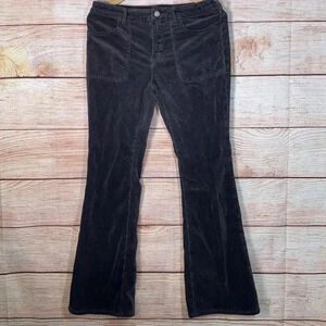 Pilcro Women’s Corduroy Wide Leg Pants Black Size 29